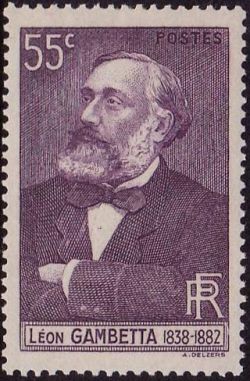  Léon Gambetta (1838-1882) homme politique français républicain. 