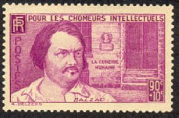  Honoré de Balzac (1799-1850) écrivain français. Romancier, dramaturge 