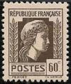 timbre N° 634, Marianne de l'avenir d'Alger