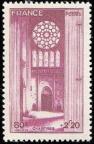 timbre N° 664, Cathédrale de Chartres