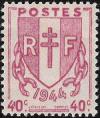 timbre N° 672, Chaine brisée