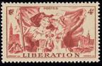 timbre N° 739, Libération de l'Alsace et de la Lorraine