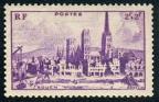 timbre N° 745, Cathédrale et quais de Rouen