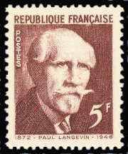  Paul Langevin (1872-1946) physicien français 