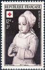 timbre N° 914, Croix rouge «Enfant royal en prière»