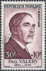 timbre N° 994, Paul Valéry (1871-1945) poète