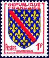 timbre N° 1002, Bourbonnais