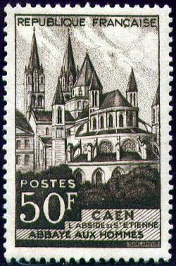  Abbaye aux hommes, fondée par Guillaume le Conquérant à Caen 