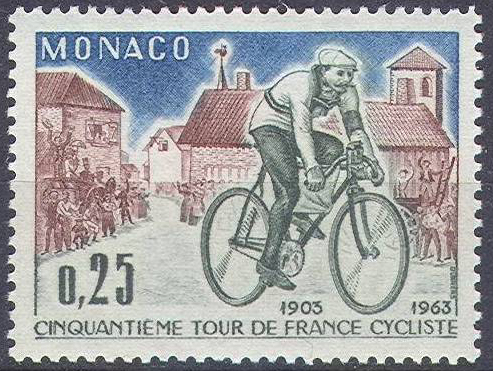  Cinquantenaire du tour de France et Henri Garcin vainqueur en 1903 