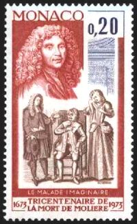  Tricentenaire  de la mort de Molière  