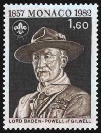  125ème anniversaire de la naissance de lord Baden Powel et 75ème anniversaire du mouvement scout 