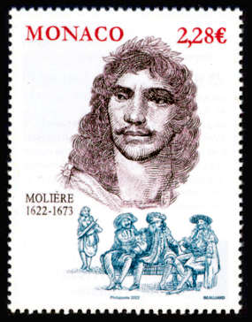  400ème anniversaire de la naissance de Molière 1622-1673 