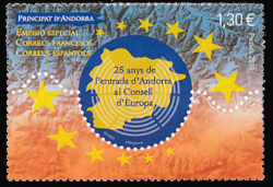  1994 : Entrée d'Andorre au conseil de l'Europe 