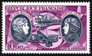  Helene Boucher (1908-1934) et Maryse Hilsz (1903-1946) pionniers de la poste aérienne 