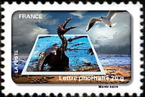  Fête du timbre - le timbre fête l'eau - Marée noire <br>Marée noire
