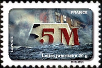  Fête du timbre - le timbre fête l'eau - Inondation <br>Inondation