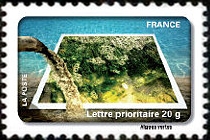  Fête du timbre - le timbre fête l'eau - Algues vertes <br>Algues vertes