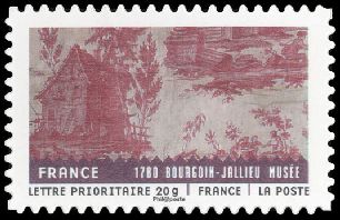  Tissus du monde <br>1780 Toile de Jouy Bourgoin-Jallieu Musée