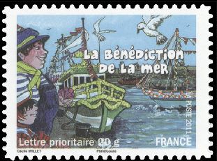  La France comme j'aime <br>Région ouest - La bénédiction de la mer de port en Bessin-Huppain