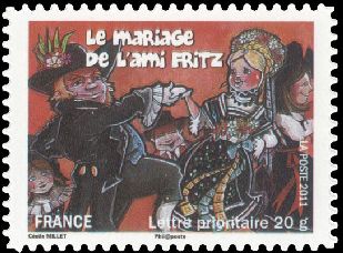 La France comme j'aime <br>Région est - Le mariage de l'ami Fritz (les 14 et 15 aout à Marlenheim)