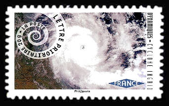  Carnet « Dynamiques Mouvement de spirale » <br>Cyclone Ingrid