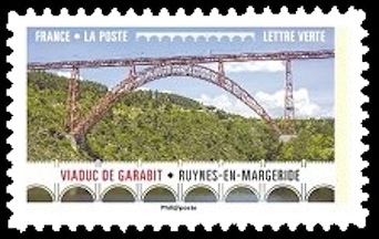 Carnet « Ponts et Viaducs » <br>Viaduc de Garabit à Ruynes-en-Margeride
