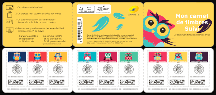 Carnet De Suivi Timbre: carnet d'album de timbre pour garder et