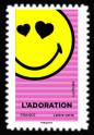 timbre N° 2153, Smiley fête ses 50 ans