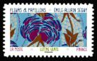 timbre N° 2279, Fleurs et papillons