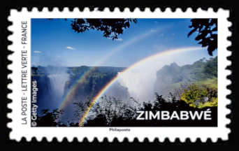 Entre ciel et terre, l'arc en ciel <br>Zimbabwé