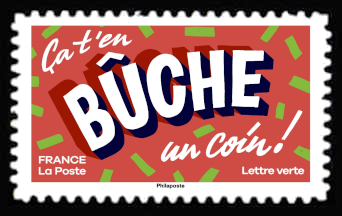  Ça t'en  bûche un coin ! <br>Les petits mots pour de grandes fêtes