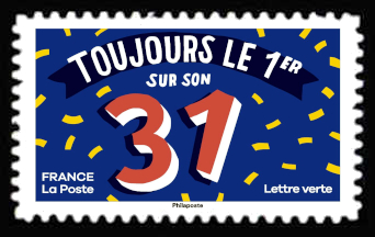  Toujours le 1er sur son 31 <br>Les petits mots pour de grandes fêtes