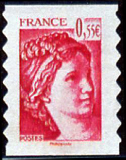 timbre N° 231 / 4293, Sabine de Gandon