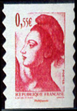 timbre N° 232 / 4294, Liberté de Gandon