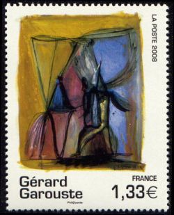 timbre N° 222 / 4244, Tableau de Gérard Garouste