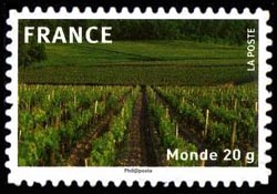  La France en timbre <br>Vignobles du bordelais