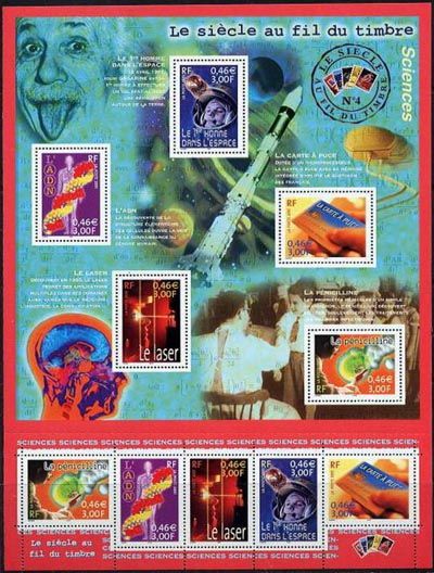  Le siècle au fil du timbre : Sciences 