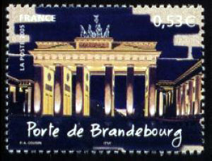  Capitales européennes : Berlin <br>Porte de Brandebourg