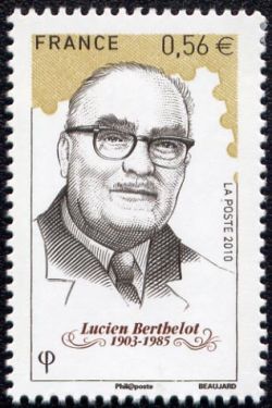 Bourse aux timbres  150ém anniversaire, Lucien Berthelot 1903-1985 
