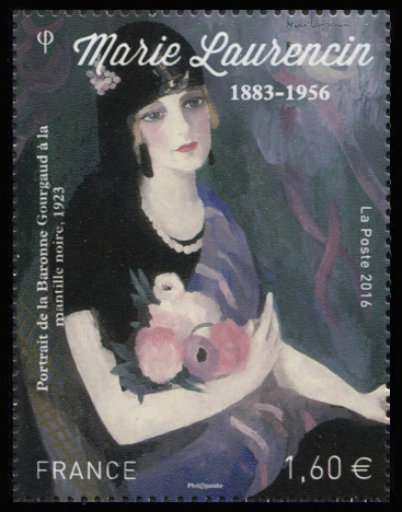  Marie Laurencin <br>Portrait de la baronne Gourgaud