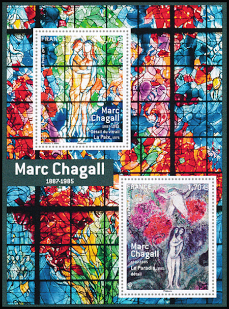  Oeuvres De Marc Chagall (1887-1985) 