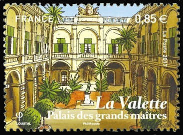  La Valette - capitale de Malte - Palais des Grands Maîtres 