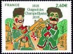 timbre N° 5216, Guignol des Champs-Élysées - 1818-2018