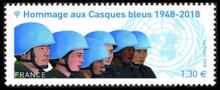  Hommage aux Casques bleus 1948-2018 