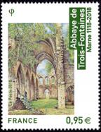 timbre N° 5242, Abbaye de Trois-Fontaines