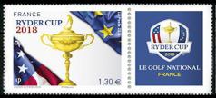 timbre N° 5245, RYDER CUP 2018