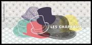 timbre Bloc souvenir N° 147 et 147A, Les chapeaux - Capeline -