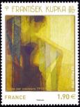timbre N° 5206, « Plans par couleurs 1910-1911 » Kupka : Du figuratif à l'abstrait