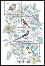 timbre N° F5239, Les oiseaux de nos jardins