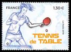 timbre N° 5326, Le ping-pong ou tennis de table